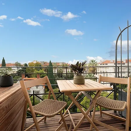 Apartman Renting - Hugo - Luxury Honeymoon Terrace Park View Free Parking Nizza